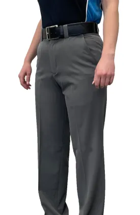 BBS360HG - "NEW" Women's Smitty "4-Way Stretch" FLAT FRONT COMBO PANTS with SLASH POCKETS "NON-EXPANDER"- HEATHER GREY