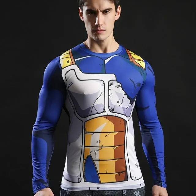 Bodybuilding Armour Dragon Ball Tank Tops Men Anime Tops Naruto vest Fitness Tops Tees super saiyan singlets ZOOTOP BEAR