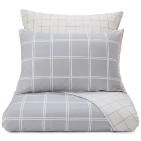 Brelade Bedding [Light grey/Cream]