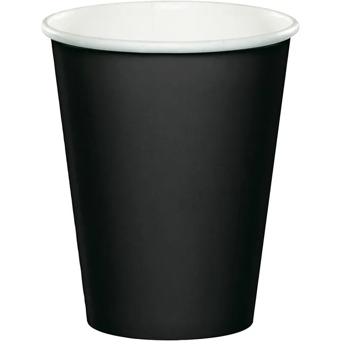 Bulk Black Velvet Value Friendly 9 oz Hot & Cold Paper Cups (96 per Case)