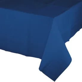 Bulk Navy Tablecover, 54X108" Paper/Poly (6 per Case)