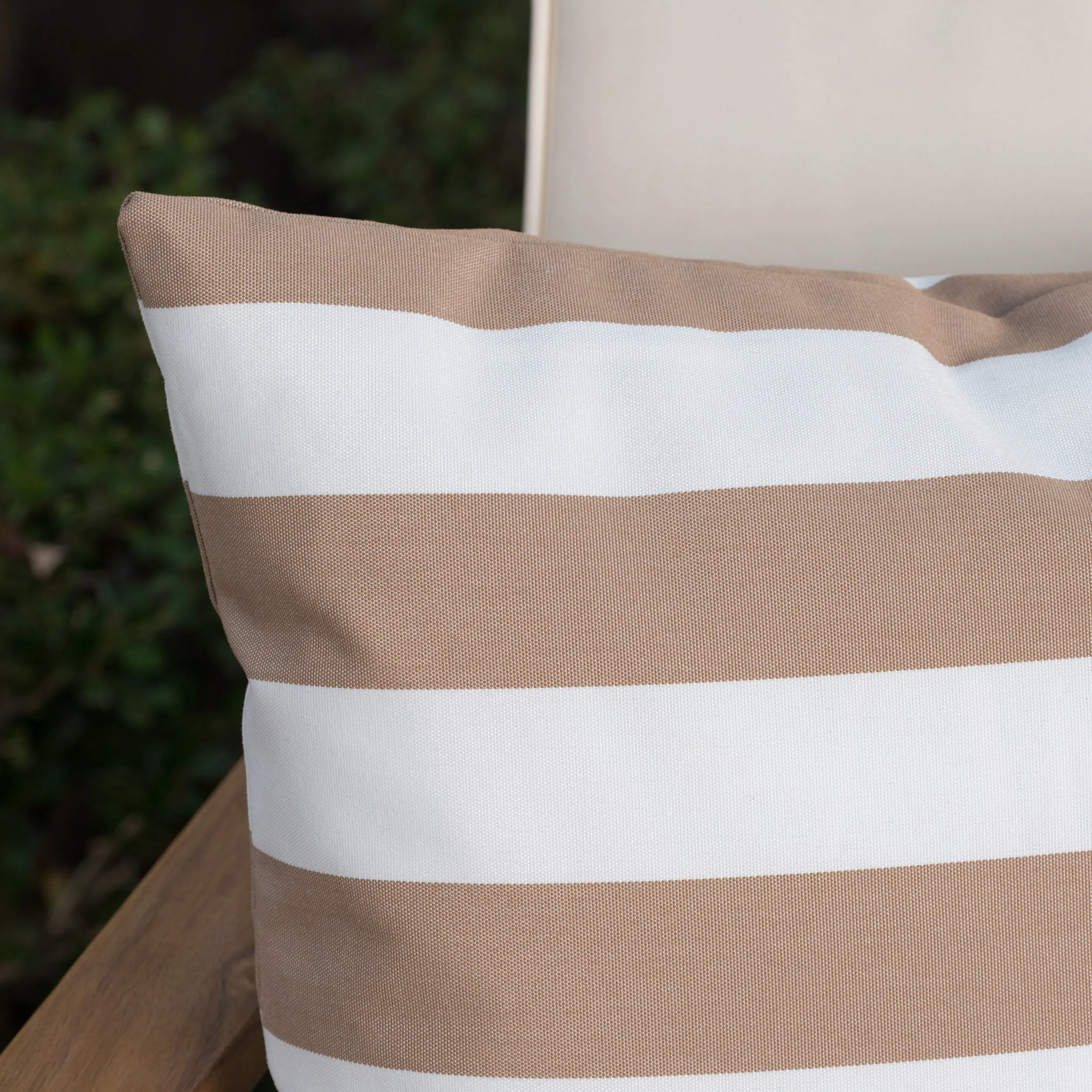 Coronado Outdoor Stripe Water Resistant Rectangular Throw Pillow