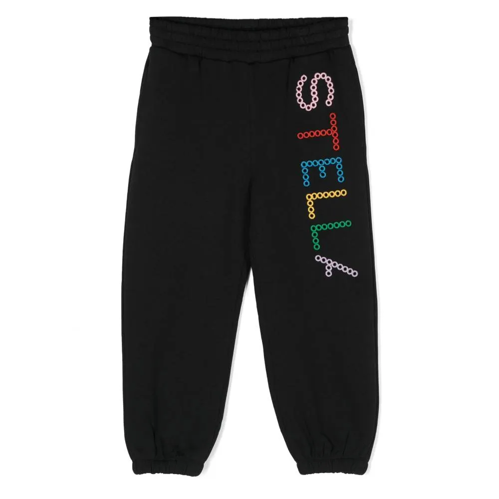 Embroidered Track Pants