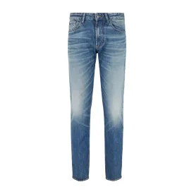 Emporio Armani J06 Slim Fit Rinse-Wash Stretch Denim Jeans