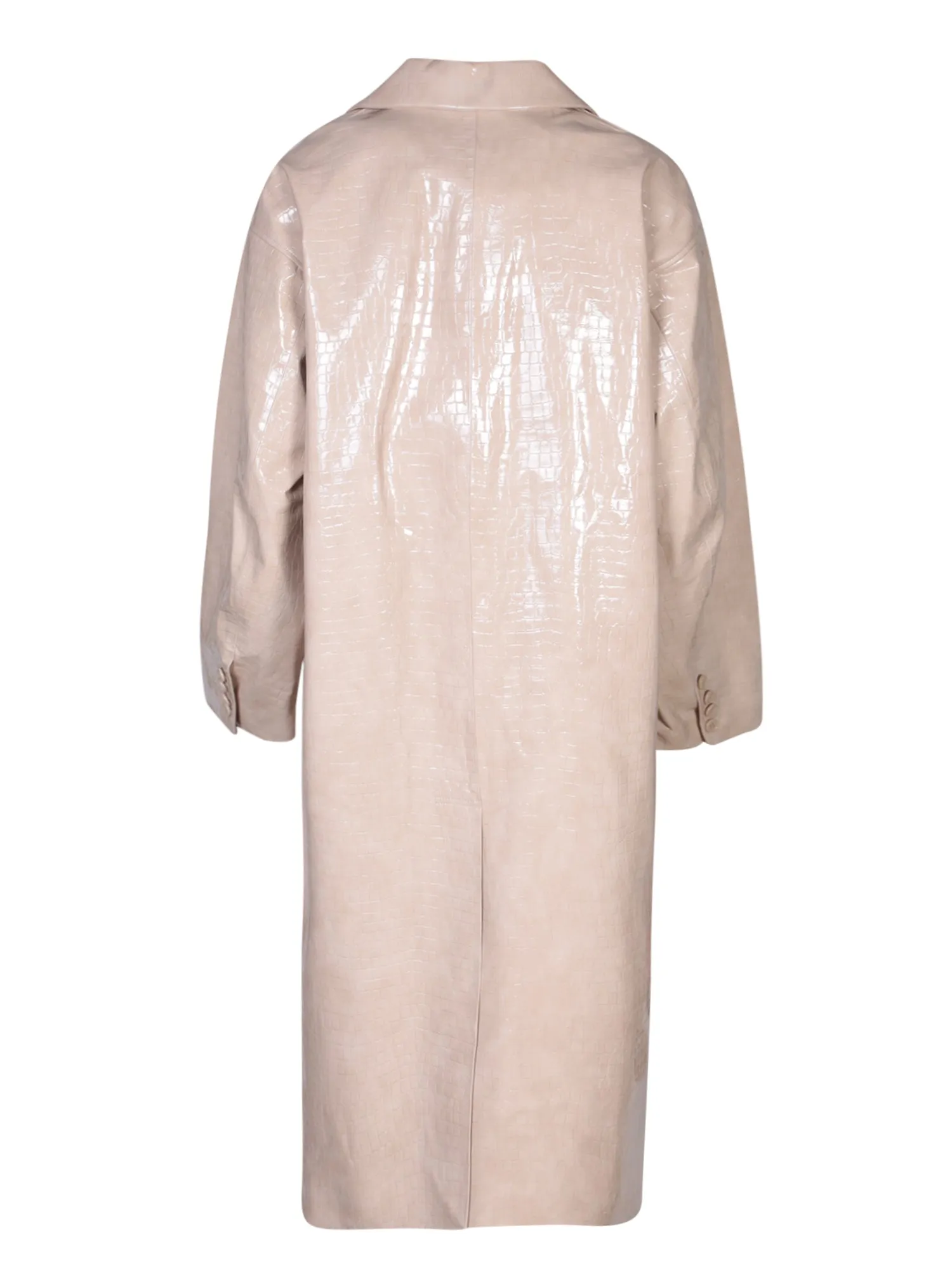 Haylo Croco Ivory Trench