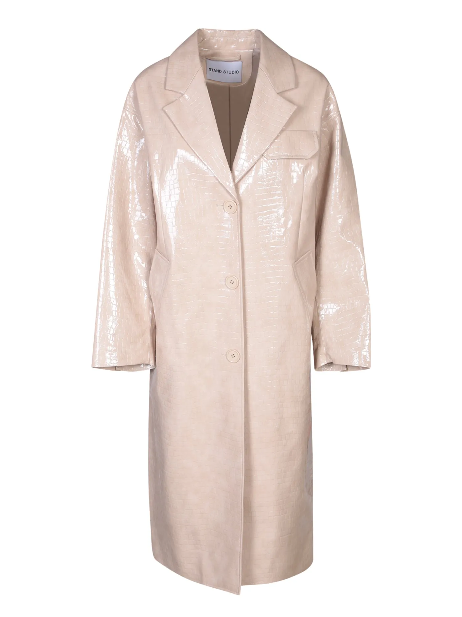 Haylo Croco Ivory Trench