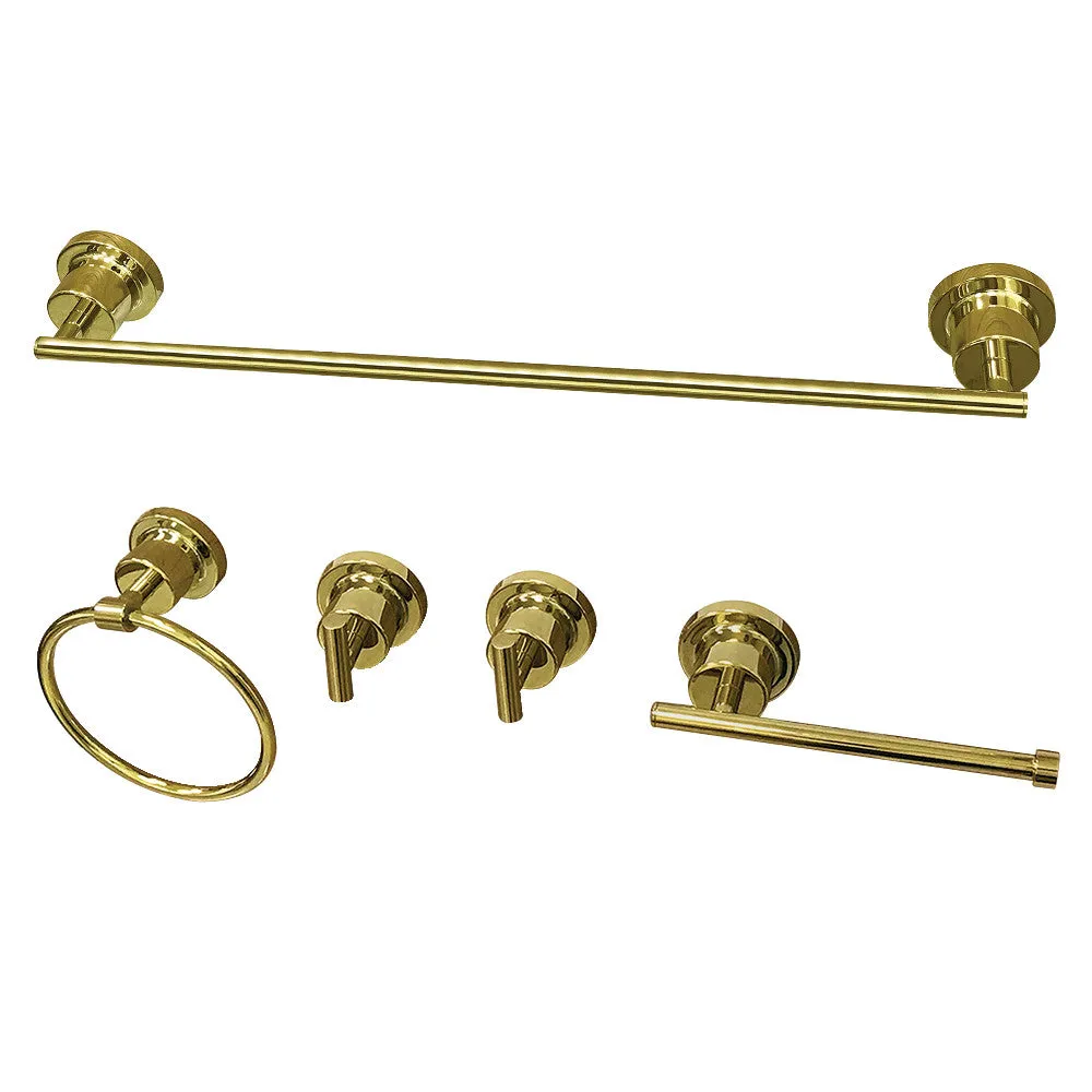 Kingston Brass Concord 5-Piece Bathroom Accessory Set