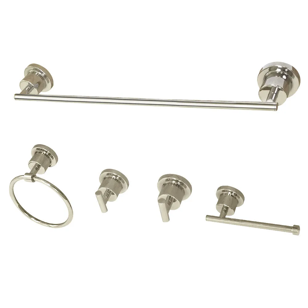 Kingston Brass Concord 5-Piece Bathroom Accessory Set