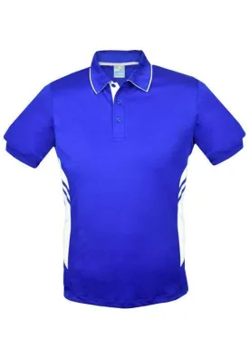 Mens Tasman Polo Royal/White