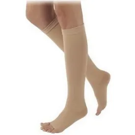 Natural Rubber Knee-High Stockings Size M4, Natural