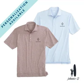 New! FIJI Personalized Johnnie-O Striped Polo