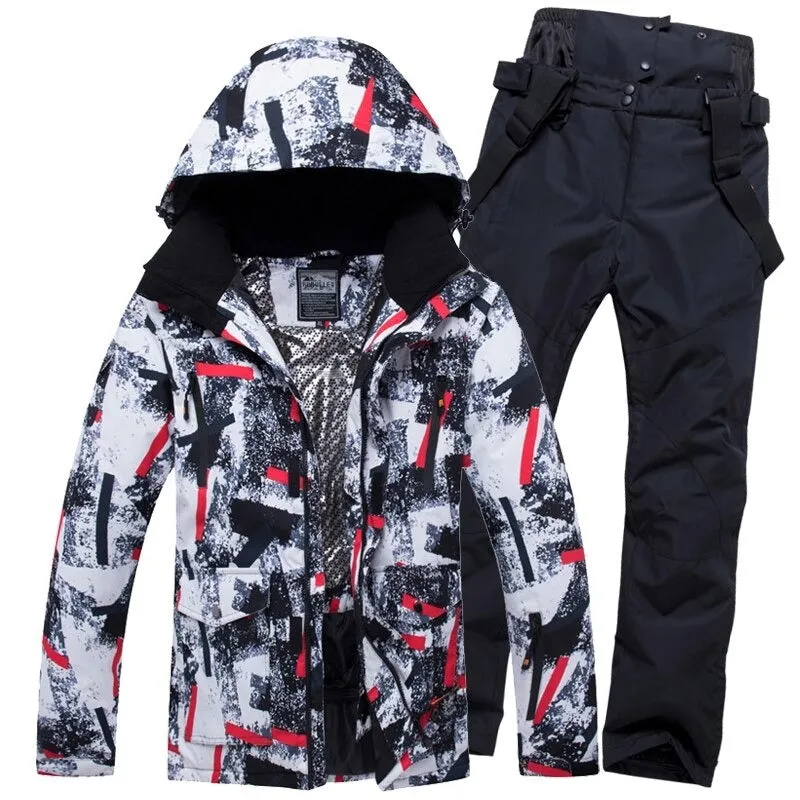 Outdoor Sports Snow Jackets Snowboarding Set