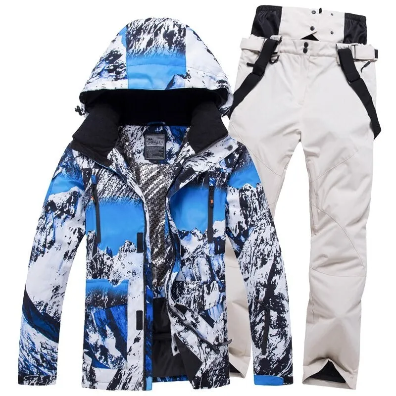 Outdoor Sports Snow Jackets Snowboarding Set