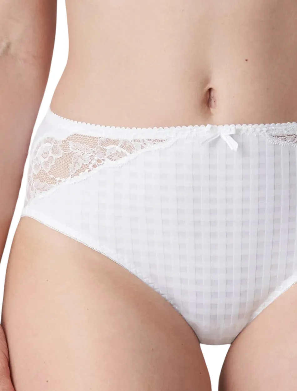 PrimaDonna Madison Full Briefs, White | White Primadonna Briefs