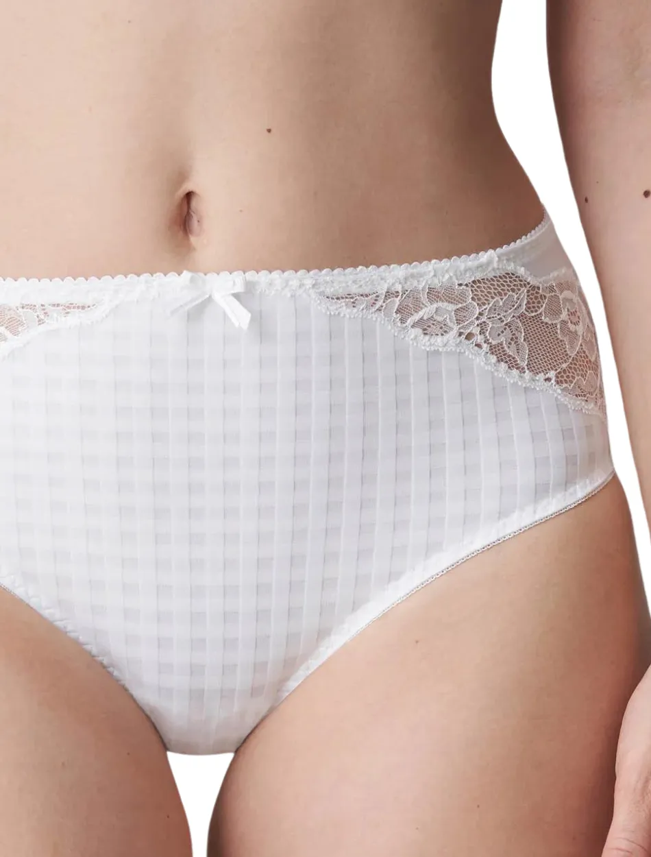 PrimaDonna Madison Full Briefs, White | White Primadonna Briefs