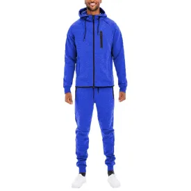 Royal Blue Dynamic Solid Sweat Set