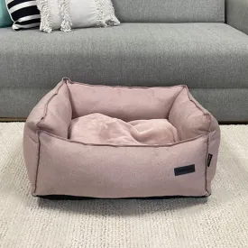 SAMPLE SALE: Luxe Trim Pink High Side  Bed - Small