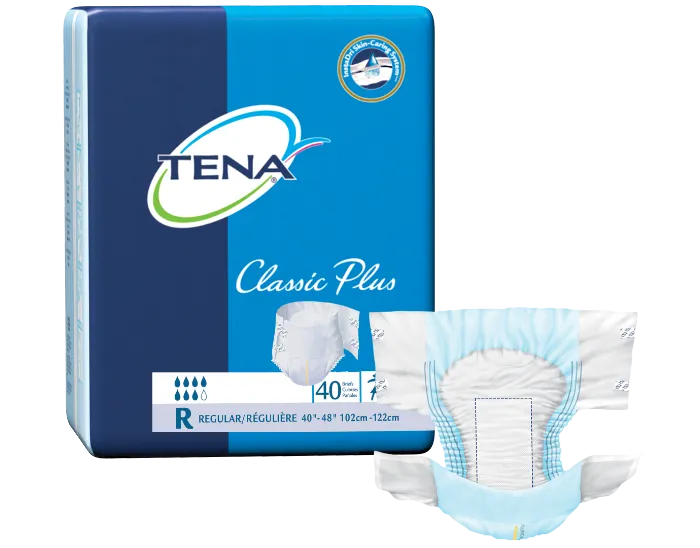 Tena 67813 Classic Plus Briefs, Large 122 - 150cm (48 - 59") Blue