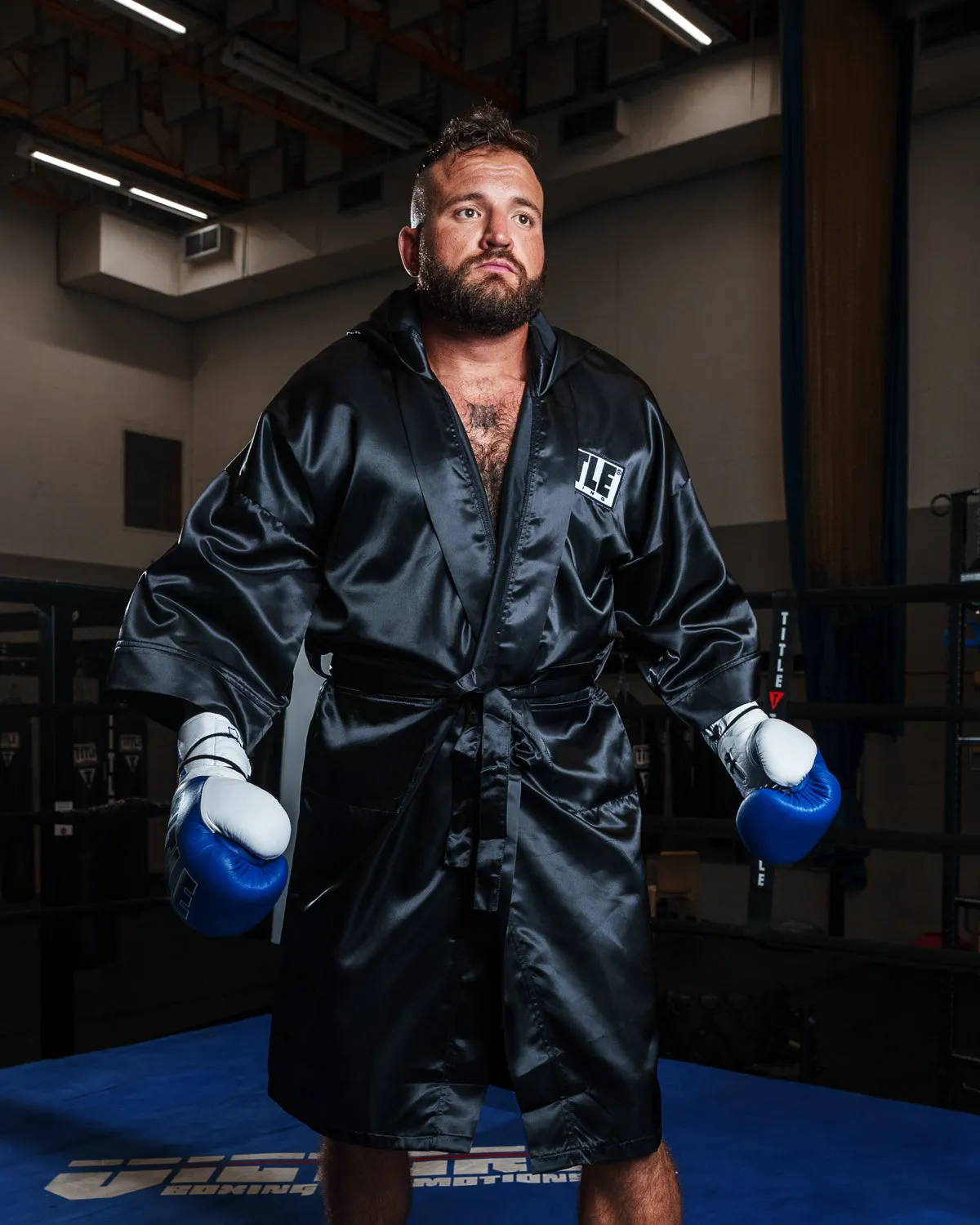 TITLE Boxing Pro Full Length Robe 3.0