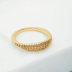 Zafino Claudia Ring - Yellow Gold